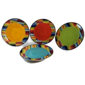 Certified International Dinner Plates 9" Diameter 4 in the set